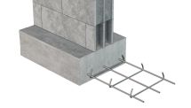 Armature semelle plate - larg 35 - 3HA8 - esp 300