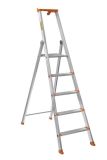Escabeau aluminium simple PRO 54 5 marches - haut. 3,1m