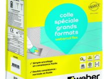 Mortier colle pour carrelage WEBER.COL LSN FLEX blanc sac 5kg