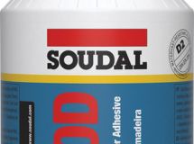 Colle à bois blanche rapide PRO 20D - biberon de 750g