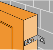 EQUERRE ASSEMBLAGE 40/40/40/2