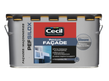 Peinture façade PEF SILOX blanc - seau de 2,5L