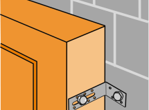 EQUERRE ASSEMBLAGE 60/40/40/2