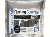 Résine de réparation FLASHING® COUVREUR ardoisé - Sachet d' 1kg