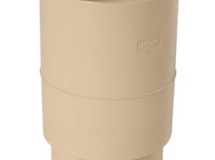 MANCHON FEMELLE/FEMELLE DIAMETRE 80 SABLE - JRGTS