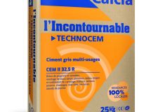 Ciment gris L'Incontournable TECHNOCEM 32,5 R sac 25kg