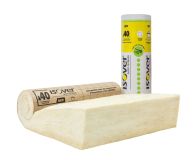 Rouleau de laine de verre IBR Revêtu Kraft - long. 2m x larg. 1,2m x ep. 400mm - R = 10,00