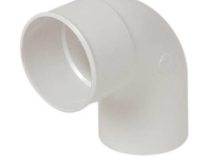 COUDE MALE/FEMELLE 87°30 DIAMETRE 80 BLANC - CR8GTB