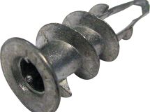 Cheville à visser en métal sans vis - PLAK - diam. 12 mm x long. 33 mm - Boîte de 100