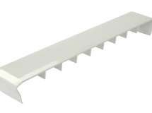 JONCTION UNIVERSELLE HAUTEUR 40MM BLANC - AJB