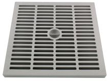 Grille légère pour regard 300x300mm gris