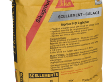 Mortier de scellement et calage SIKAGROUT®-217 gris sac de 25kg