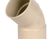 COUDE FEMELLE/FEMELLE 45° DIAMETRE 80 SABLE - CR44GTS
