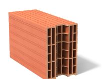 Brique en terre cuite THERMO'BRIC G7 - long. 50cm x haut. 20cm x ep. 30,6 cm