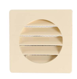 GRILLE EXTERIEURE POUR TUBE DIAMETRE 100 ANTI INSECTE SABLE - 1GETM100