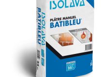 Plâtre manuel BATIBLEU sac 25kg