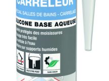 Mastic 626 SILICONE CARRELEUR gris - cartouche de 300 ml