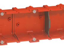 BOITE MACONNERIE 3 POSTES PROFONDEUR 40MM
