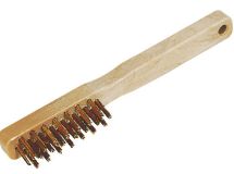 BROSSE METALLIQUE BOUGIE 3 RANGS ACIER LAITONNE