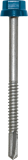 Vis autoperceuse ZACROVIS tête hexagonale - long. 85mm x diam. 5,5mm - Blister 25 RAL 8012