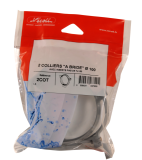 2 COLLIERS BRIDE SOUS SACHET INSERT 7/150 DIAMETRE 100 - 2COT
