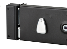 SERRURE APPLIQUE PENE DORMANT DEMI TOUR 140X80 GAUCHE 1 CLE