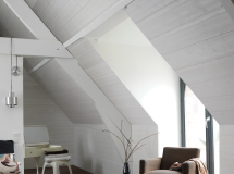 Parement Mural Lamexel RABOTE Blanc pur 135x13 2.65M