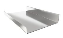 Couloir alu zinc développé 280mm lg. 200cm