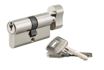 CYLINDRE STD A BOUTON 30X30MM 3 CLES