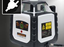 Laser rotatif professionnel faisceau vert avec trépied et mire Cubus G 210 S Set 150 cm