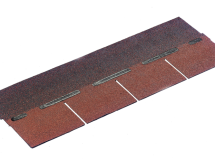 Bandes de 4 jupes BARDOLINE CLASSIC - 1,00 m x 0,336 m - Epaisseur 3,00 mm - rouge