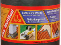 Bande d'étanchéité polyester SIKA MULTISEAL pour toiture, terrasse, façade rouleau long. 10m x larg. 0,1m