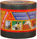 Bande d'étanchéité polyester SIKA MULTISEAL pour toiture, terrasse, façade rouleau long. 10m x larg. 0,1m