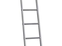 Échelle aluminium simple S 10 marches - haut. 1,85m
