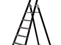 Escabeau aluminium laqué simple MP 6 marches - haut. 3,3m