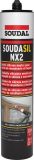 Mastic silicone neutre SOUDASIL NX2 gris - cartouche de 300ml