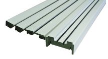 Habillage bois simple vantail MDF ENROBE L630