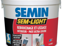 ENDUIT REBOUCHAGE & LISSAGE SEM LIGHT SEAU 10 L