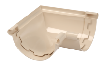 ANGLE DE GOUTTIERE A COLLER A 90° POUR PROFILE LG25 SABLE - ANC25S