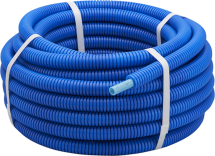 PER tube gainé bleu Ø12 long.25 m vrac étiqueté 1 pièce