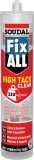 Mastic-colle Fix ALL 'High Tack' Clear - cartouche de 290ml