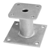 PIED DE POTEAU FIXE HT 48,3 X 150 Bte de 10