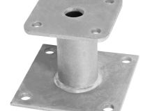PIED DE POTEAU FIXE HT 48,3 X 150 Bte de 10