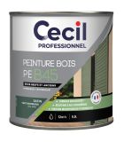 Peinture bois glycéro PE B60 satin Vert Normand - pot de 0,5L