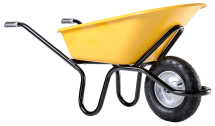 Brouette BATI PLUS 110 RENO ALPHA PEINTE ROUE GONFLEE