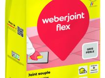 Mortier joint WEBERJOINT FLEX LSN gris perle sac 5kg