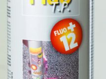 Traceur de chantier acrylique FLUO TP multi supports provisoire fluorescent rouge fluo 500 mL