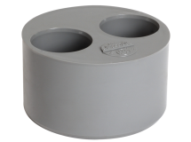 TAMPON DE REDUCTION DOUBLE MALE/FEMELLE DIAMETRE 100/40/40 - UT44