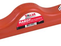 RABOT EN ABS POUR PLAQUE DE PLATRE 25CM