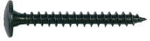 Vis bois tête ronde Torx noir 6 x 80 mm AU DETAIL